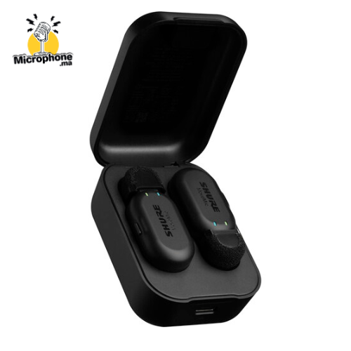 Shure MoveMic Two : Micro cravate sans fil 2 canaux