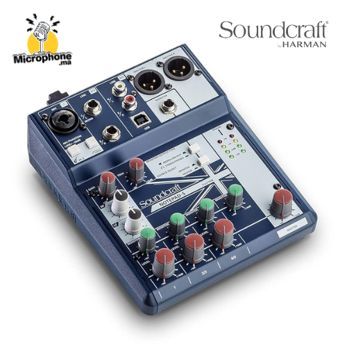 NOTEPAD-5 Console de mixage analogique