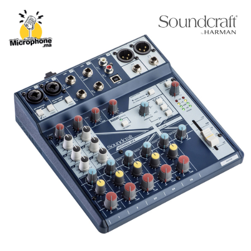 NOTEPAD-8FX Console de mixage analogique