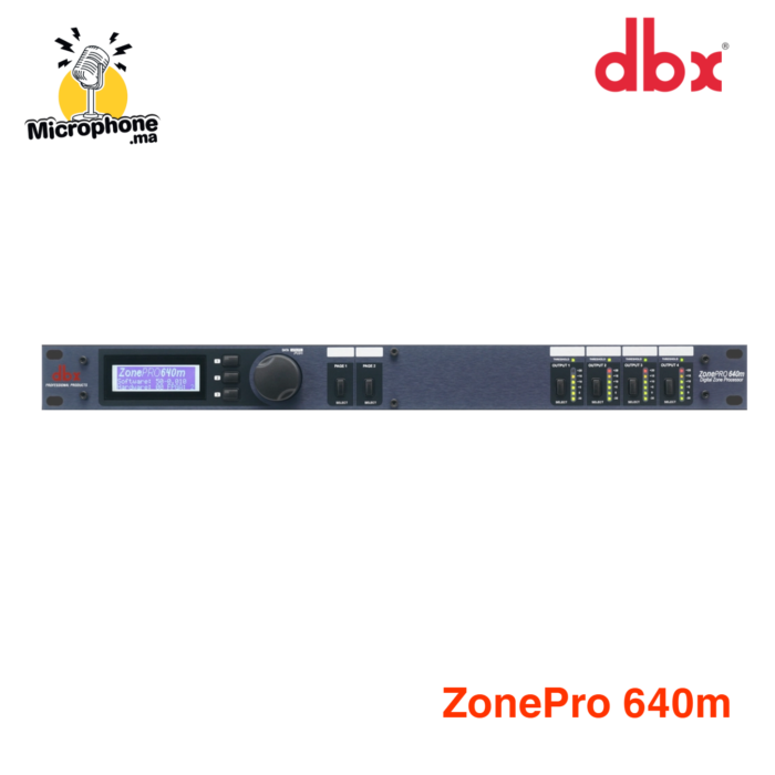 ZonePRO 640m - 6x4 Digital Zone Processor