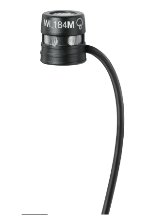 WL184M Low-profile Supercardioid Lavalier Microphone