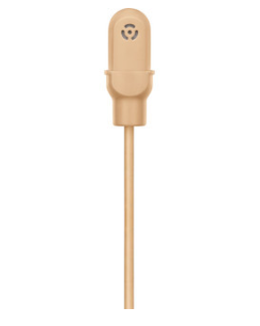 Shure DURAPLEX LAV MIC, TAN, OMNI, MTQG SKU:DL4T/O-MTQG-A