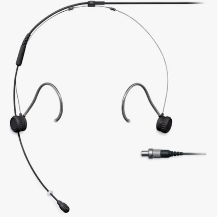 Shure TH53B/O-LEMO Microphone serre-tête miniature TwinPlex™, LEMO3, noir