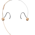 Shure TH53T/O-LEMO TwinPlex TH53 Microphone casque omnidirectionnel subminiature avec LEMO3 - Tan
