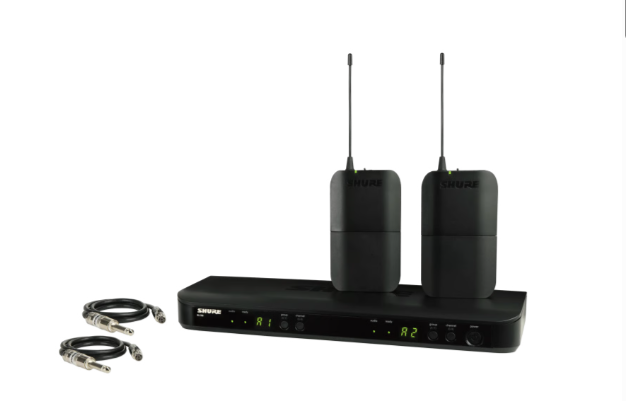 BLX188 DUAL BODYPACK SYS W/ TWO WA302 BLX188E-H8E
