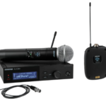 COMBO SYS W/ SM58 & WL185 LAV 470-514MHz SLXD124E/85-G59