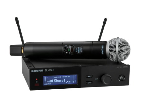 SINGLE HH SYS W/ SM58 MIC 470-514MHz SLXD24E/SM58-G59