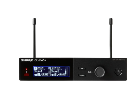 DUAL RECEIVER 470-514MHz SLXD4DE-G59