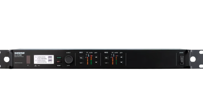 ULXD4D DUAL WIRELESS RECEIVER ULXD4DE-H51