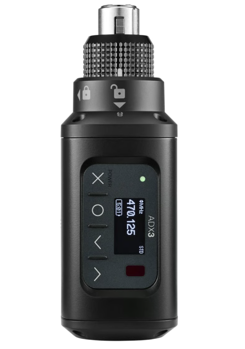 ADX3 PLUG-ON TRANSMITTER, 470-636 MHz ADX3-G56