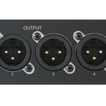 4CH MIC/LINE OUT-DNTE,1/3RU,XLR ANI4OUT-XLR