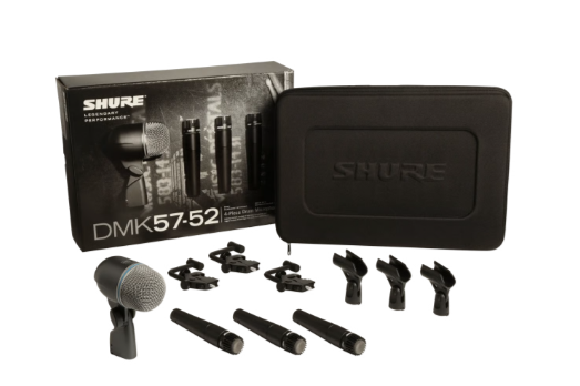 Drum Microphone KIT : 7PC (3 SM57, 1 BETA52A, 3 A56D)DMK57-52