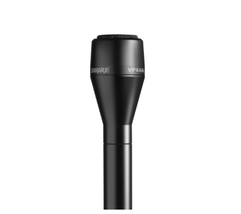 VP64AL : VP64 Microphone for A/V production, extended handle