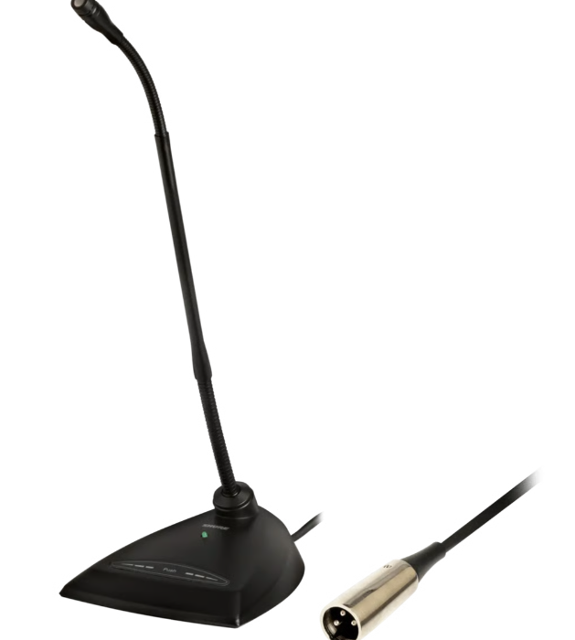 Microflex® Standard Gooseneck Microphone 12 in. MX412D/S